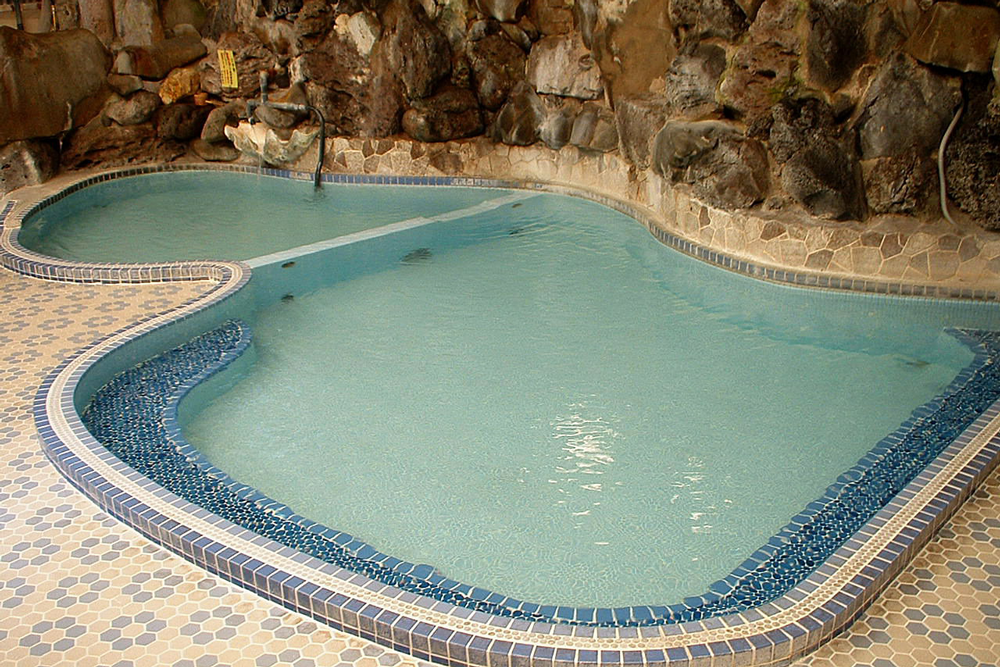 川内岩風呂の浴槽の写真
